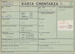 KC - Karta cmentarza, skan nr 1