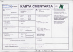 KC - Karta cmentarza, skan nr 1