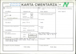 KC - Karta cmentarza, skan nr 1