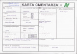KC - Karta cmentarza, skan nr 1