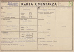 KC - Karta cmentarza, skan nr 1