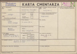 KC - Karta cmentarza, skan nr 1
