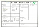 KC - Karta cmentarza, skan nr 1