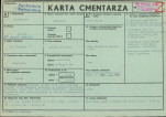 KC - Karta cmentarza, skan nr 1