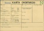 KC - Karta cmentarza, skan nr 1