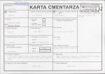 KC - Karta cmentarza, skan nr 1