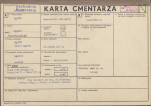 KC - Karta cmentarza, skan nr 1