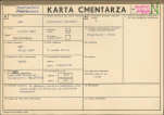 KC - Karta cmentarza, skan nr 1