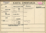 KC - Karta cmentarza, skan nr 1