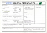KC - Karta cmentarza, skan nr 1
