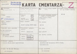 KC - Karta cmentarza, skan nr 1