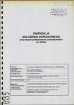 EP - Ewidencja parkowa, skan nr 1