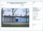 Karta obiektu niewpisanego do rejestru, skan nr 1