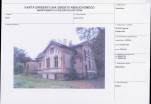 Karta obiektu niewpisanego do rejestru, skan nr 1