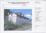 Karta obiektu niewpisanego do rejestru, skan nr 1