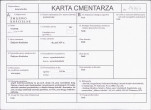 KC - Karta cmentarza, skan nr 1