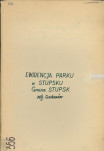 Ewidencja parkowa, skan nr 1