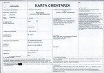 KC - Karta cmentarza, skan nr 1