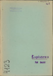 EP - Ewidencja parkowa, skan nr 1