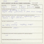 karta ewidencyjna, skan nr 1