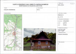 Karta obiektu niewpisanego do rejestru, skan nr 1