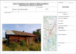 Karta obiektu niewpisanego do rejestru, skan nr 1