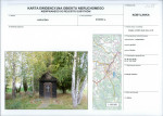 Karta obiektu niewpisanego do rejestru, skan nr 1