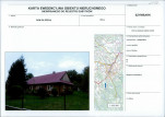 Karta obiektu niewpisanego do rejestru, skan nr 1