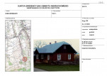 Karta obiektu niewpisanego do rejestru, skan nr 1