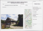 KEZN - Karta obiektu niewpisanego do rejestru, skan nr 1