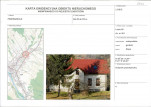 Karta obiektu niewpisanego do rejestru, skan nr 1