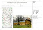 Karta obiektu niewpisanego do rejestru, skan nr 1
