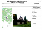 Karta obiektu niewpisanego do rejestru, skan nr 1