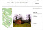 Karta obiektu niewpisanego do rejestru, skan nr 1