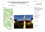 Karta obiektu niewpisanego do rejestru, skan nr 1