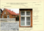 Karta obiektu niewpisanego do rejestru, skan nr 1