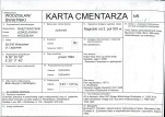KC - Karta cmentarza, skan nr 1