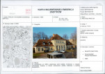 Karta obiektu niewpisanego do rejestru, skan nr 1