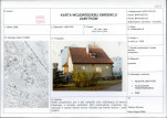 Karta obiektu niewpisanego do rejestru, skan nr 1