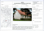 Karta obiektu niewpisanego do rejestru, skan nr 1