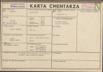 KC - Karta cmentarza, skan nr 1