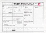KC - Karta cmentarza, skan nr 1