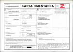 KC - Karta cmentarza, skan nr 1