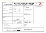 KC - Karta cmentarza, skan nr 1