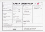 KC - Karta cmentarza, skan nr 1