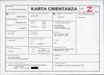 KC - Karta cmentarza, skan nr 1