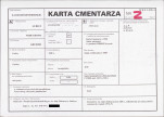 KC - Karta cmentarza, skan nr 1