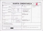 KC - Karta cmentarza, skan nr 1