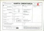 KC - Karta cmentarza, skan nr 1