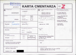 KC - Karta cmentarza, skan nr 1